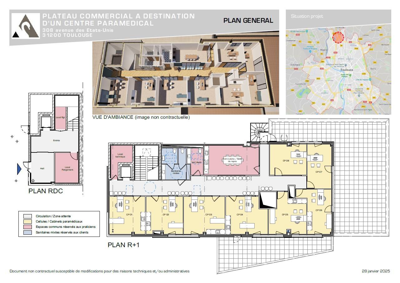 Cabinet Centre de Santé Toulouse nord à Toulouse - Photo principale