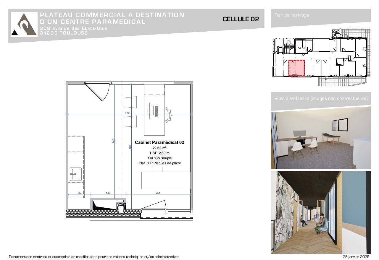 Cabinet Centre de Santé Toulouse nord - Photo 2