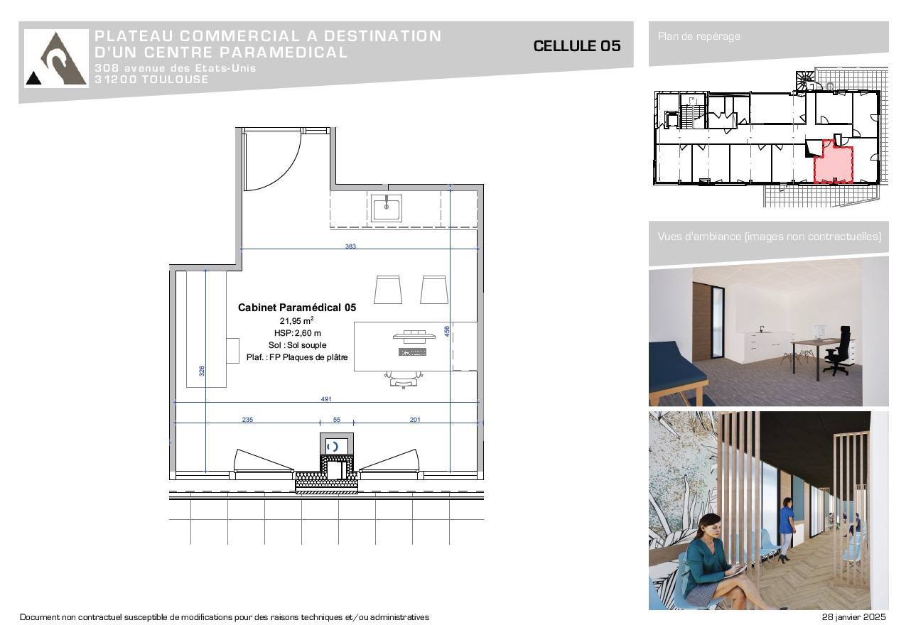 Cabinet Centre de Santé Toulouse nord à Toulouse - Photo principale