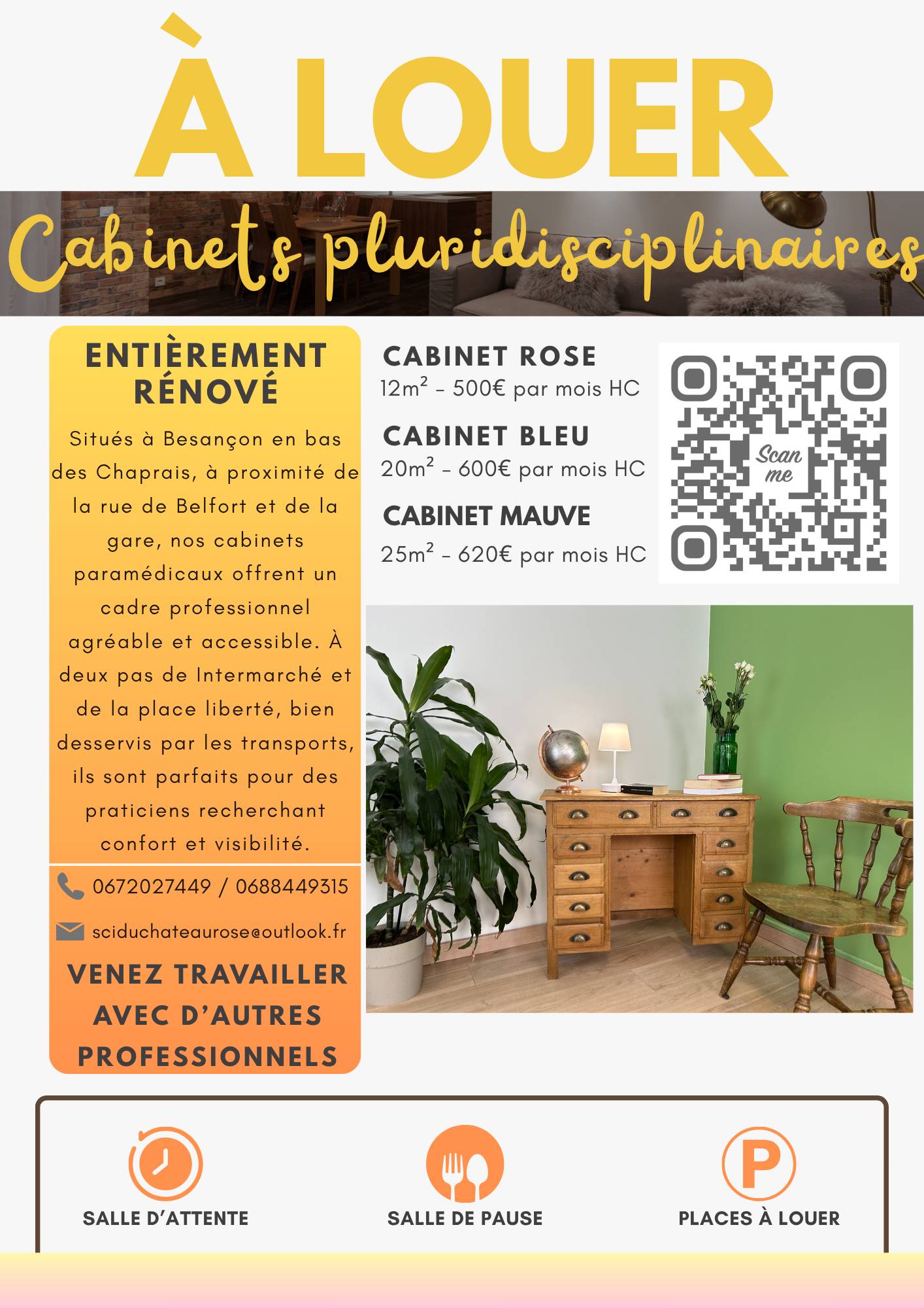 Cabinet Cabinet de Nathalie à Besançon - Photo principale