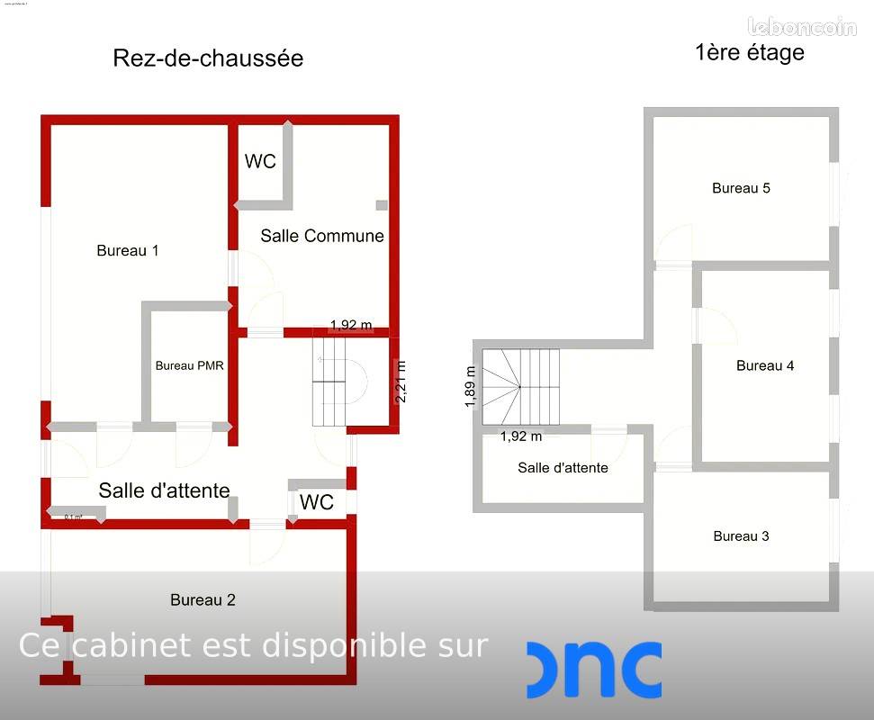 Cabinet Cabinet de Marie à Maubeuge - Photo principale