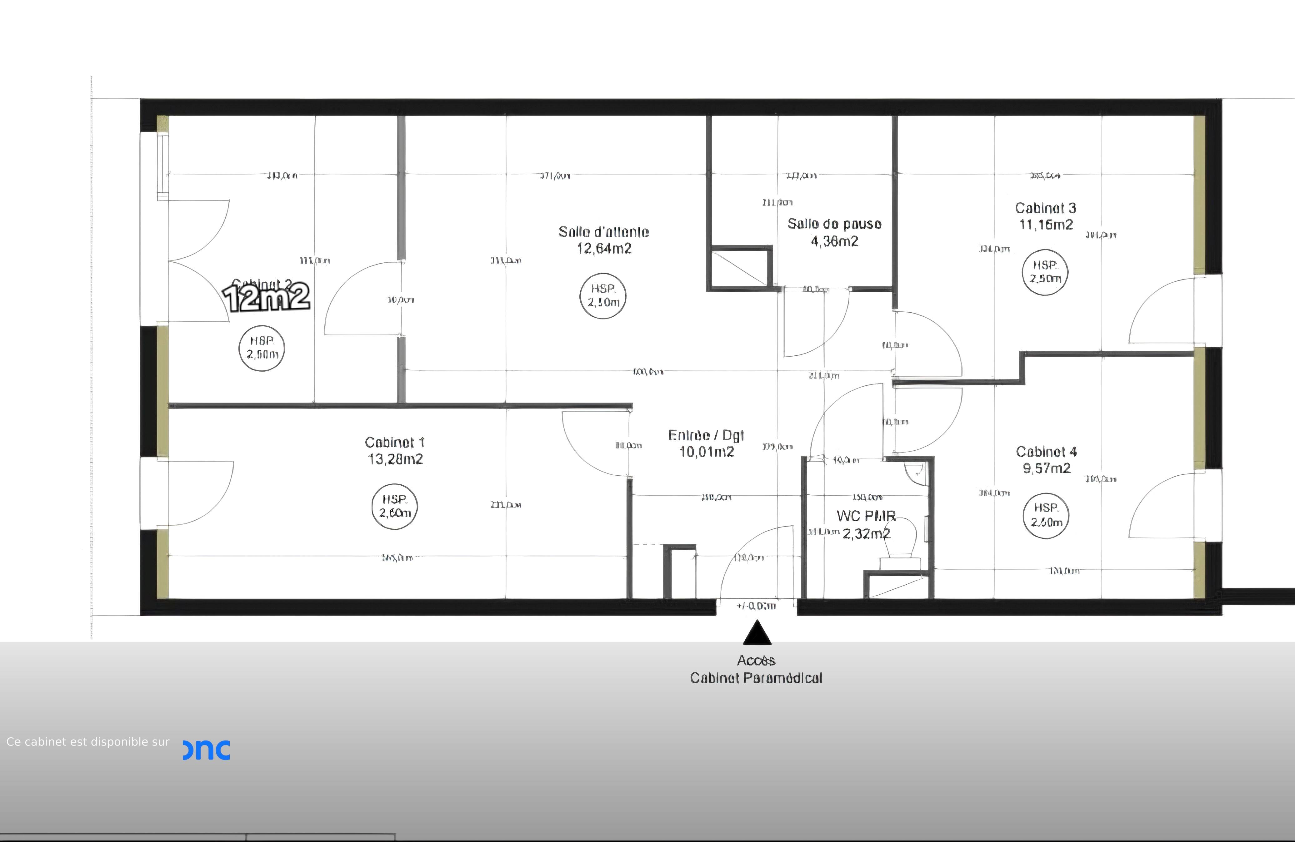 Cabinet Cabinet de Ornella  à Bonneuil-sur-Marne - Photo 1