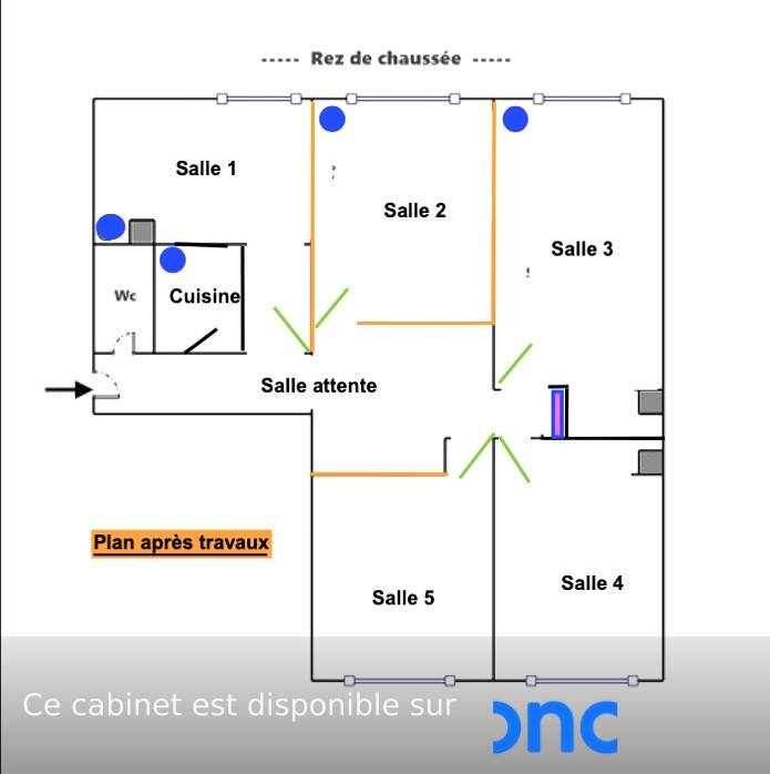 Cabinet Cabinet de Terrance à Pantin - Photo principale