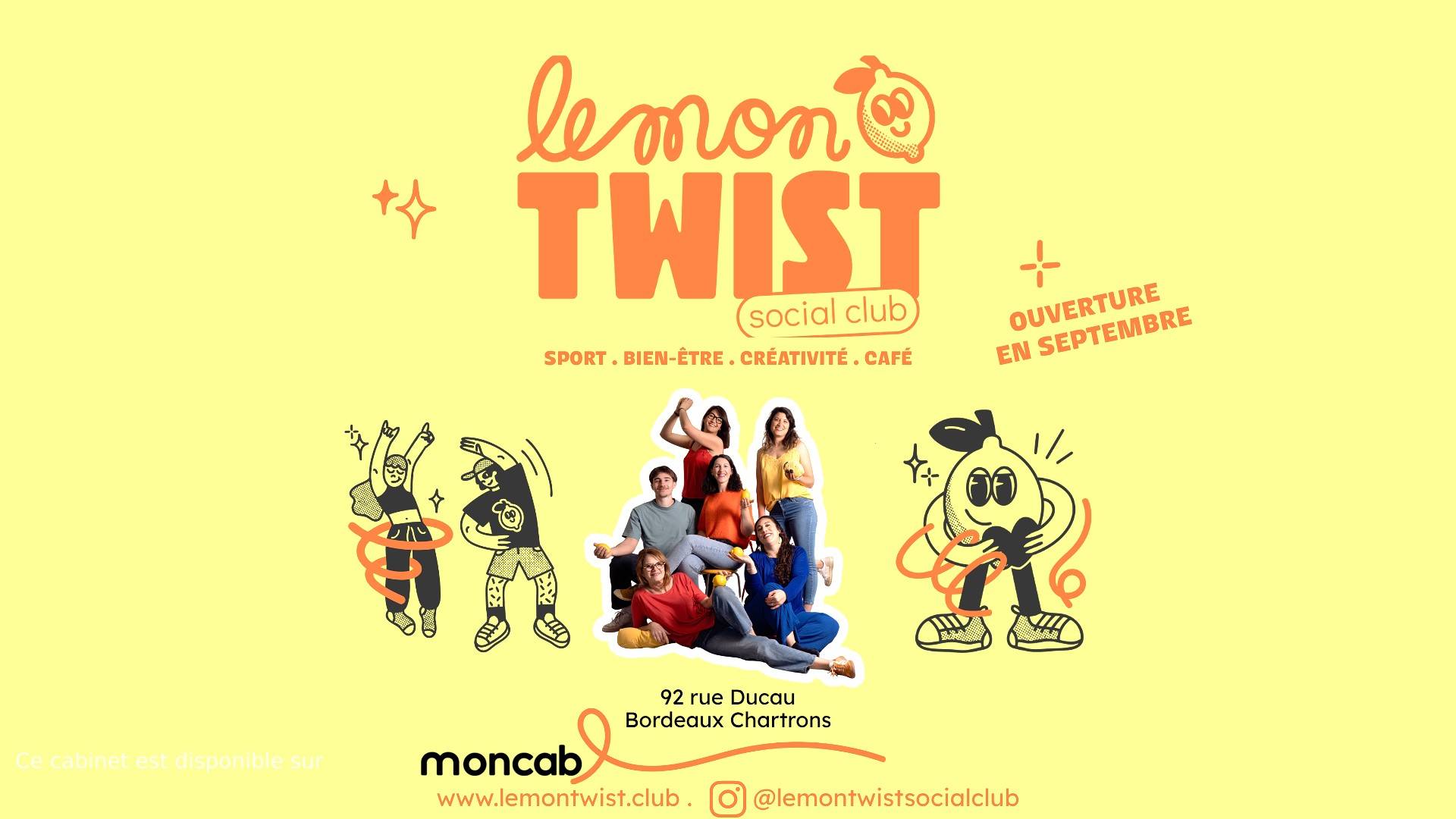 Cabinet Cabinet Lemon Twist Social Club 1 à Bordeaux - Photo principale