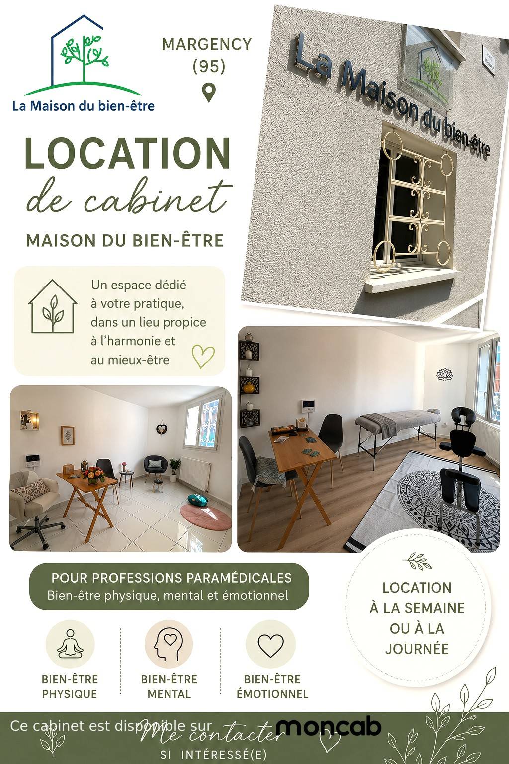 Cabinet Maison du bien être  à Margency - Photo 1