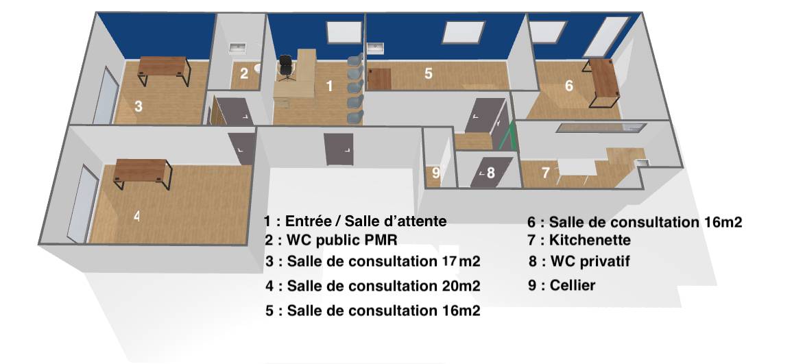 Cabinet Residence des Arts - Photo 2